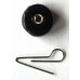 Груз ушастый рыбацкий, таблетка (эксцентрик) цвет Silvereyes Black, 10шт в уп., вес 5г